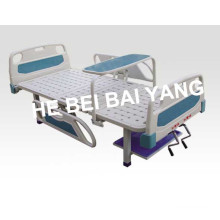 (A-73) Double-Function Manual Hospital Bed with PE Bed Head